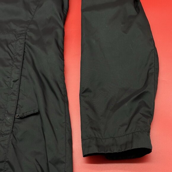 Columbia Switchback II Womens Size Large Black Fleece Lined Full Zip Long Jacket - Picture 3 of 11